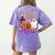 4th Grade Boo Crew Teacher Student Halloween Costume Women's Comfort Colors T-Shirt Back Print Violet 4th Grade Boo Crew Teacher Student Halloween Costume Women's Comfort Colors T-Shirt Back Print Violet