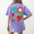 50 Days Of School Teacher Happy 50th Day Of School Kids Women's Comfort Colors T-Shirt Back Print Violet 50 Days Of School Teacher Happy 50th Day Of School Kids Women's Comfort Colors T-Shirt Back Print Violet