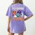 5th Grade Boo Crew Teacher Student Halloween Costume For Men Women Kids Women's Comfort Colors T-Shirt Back Print Violet