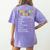 5th Grade Teacher Report Card Appreciation Men Women Women's Comfort Colors T-Shirt Back Print Violet