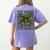 5th Grade Teacher Student Camo Bow Back To School Women's Comfort Colors T-Shirt Back Print Violet 5th Grade Teacher Student Camo Bow Back To School Women's Comfort Colors T-Shirt Back Print Violet