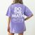 6 7 Six Seven Math Teacher Gen Z Alpha Meme Slang Boys Girls Women's Comfort Colors T-Shirt Back Print Violet