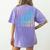 6 Out Of 7 Teachers Think 67 Of Students Overuse 67 Quote Women's Comfort Colors T-Shirt Back Print Violet