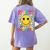 67th Day Of School Shirt 67 Days Smarter Teacher Boy Girls Women's Comfort Colors T-Shirt Back Print Violet
