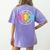 ABCD Kindergarten Rocks Back To School Teachers Students Women's Comfort Colors T-Shirt Back Print Violet ABCD Kindergarten Rocks Back To School Teachers Students Women's Comfort Colors T-Shirt Back Print Violet
