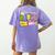 ABCD Pre-K Rocks Back To School PreK Kindergarten Teacher Women's Comfort Colors T-Shirt Back Print Violet ABCD Pre-K Rocks Back To School PreK Kindergarten Teacher Women's Comfort Colors T-Shirt Back Print Violet