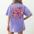 ABCs Learning Kindergarten Teacher Halloween Alphabet Women's Comfort Colors T-Shirt Back Print Violet ABCs Learning Kindergarten Teacher Halloween Alphabet Women's Comfort Colors T-Shirt Back Print Violet