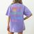 Admit It You Low Key Love Learning Bruh Teachers Women Women's Comfort Colors T-Shirt Back Print Violet