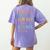 Admit It You Low Key Love Science Bruh Scientist Teacher Women's Comfort Colors T-Shirt Back Print Violet