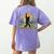 Adventure Awaits Bigfoot Teacher Kindergarten Back To School Women's Comfort Colors T-Shirt Back Print Violet Adventure Awaits Bigfoot Teacher Kindergarten Back To School Women's Comfort Colors T-Shirt Back Print Violet