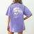 American History Frederick Douglass Teacher Women's Comfort Colors T-Shirt Back Print Violet