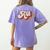 Art Teacher Back To School Women's Comfort Colors T-Shirt Back Print Violet Art Teacher Back To School Women's Comfort Colors T-Shirt Back Print Violet