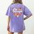Art Teacher Heart Autumn Thanksgiving Kids Women's Comfort Colors T-Shirt Back Print Violet Art Teacher Heart Autumn Thanksgiving Kids Women's Comfort Colors T-Shirt Back Print Violet