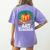 Art Teacher Pumpkin Painting Halloween Costume Women's Comfort Colors T-Shirt Back Print Violet Art Teacher Pumpkin Painting Halloween Costume Women's Comfort Colors T-Shirt Back Print Violet