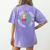 Autism Awareness Teacher Shirt Teach Accept Understand Love Women's Comfort Colors T-Shirt Back Print Violet