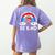 Autism Awareness For Teacher Why Fit In Doctor Cat Hat Cool Women's Comfort Colors T-Shirt Back Print Violet Autism Awareness For Teacher Why Fit In Doctor Cat Hat Cool Women's Comfort Colors T-Shirt Back Print Violet