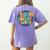 Back To School Groovy Teacher 1st First Grade Crew Squad Women's Comfort Colors T-Shirt Back Print Violet Back To School Groovy Teacher 1st First Grade Crew Squad Women's Comfort Colors T-Shirt Back Print Violet