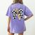 Back To School Hello Fifth Grade Teacher Coquette Pencil Bow Women's Comfort Colors T-Shirt Back Print Violet Back To School Hello Fifth Grade Teacher Coquette Pencil Bow Women's Comfort Colors T-Shirt Back Print Violet