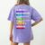 Back To School Teacher We Are Like A Box Of Crayons Women's Comfort Colors T-Shirt Back Print Violet Back To School Teacher We Are Like A Box Of Crayons Women's Comfort Colors T-Shirt Back Print Violet
