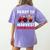 Back To School Teacher Farming Tractor Farmer Kids 100th Day Women's Comfort Colors T-Shirt Back Print Violet Back To School Teacher Farming Tractor Farmer Kids 100th Day Women's Comfort Colors T-Shirt Back Print Violet