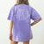 Back To School History Lover History Teacher Student Women's Comfort Colors T-Shirt Back Print Violet Back To School History Lover History Teacher Student Women's Comfort Colors T-Shirt Back Print Violet