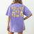 Back To School Yellow Bows Book Coffee Leopard Apple Teacher Women's Comfort Colors T-Shirt Back Print Violet Back To School Yellow Bows Book Coffee Leopard Apple Teacher Women's Comfort Colors T-Shirt Back Print Violet