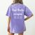 Band Director Shirt Music Teacher Appreciation Women's Comfort Colors T-Shirt Back Print Violet Band Director Shirt Music Teacher Appreciation Women's Comfort Colors T-Shirt Back Print Violet
