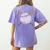 Baseball Happy Dot Day Shirts For Kids Men Women Teacher Women's Comfort Colors T-Shirt Back Print Violet