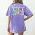 Battery Life Of a Paraprofessional Para Teacher Life Women's Comfort Colors T-Shirt Back Print Violet Battery Life Of a Paraprofessional Para Teacher Life Women's Comfort Colors T-Shirt Back Print Violet