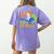Beauty Teacher Take Chances Make Mistakes Get Messy Women's Comfort Colors T-Shirt Back Print Violet Beauty Teacher Take Chances Make Mistakes Get Messy Women's Comfort Colors T-Shirt Back Print Violet