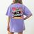 Best Theatre Art For Men Women Musical Drama Teacher Theater Women's Comfort Colors T-Shirt Back Print Violet