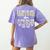Best PE Teacher Art For Men Women Physical Education Teacher Women's Comfort Colors T-Shirt Back Print Violet