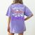 The Best Teachers Are A Bit Batty Teacher Bat Halloween Women's Comfort Colors T-Shirt Back Print Violet The Best Teachers Are A Bit Batty Teacher Bat Halloween Women's Comfort Colors T-Shirt Back Print Violet