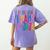 I Am Bilingual I Haha And Jaja Latina Latino Spanish Teacher Women's Comfort Colors T-Shirt Back Print Violet I Am Bilingual I Haha And Jaja Latina Latino Spanish Teacher Women's Comfort Colors T-Shirt Back Print Violet