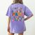 Bilingual Paraeducator Paraprofessional Parapro Teachers Women's Comfort Colors T-Shirt Back Print Violet Bilingual Paraeducator Paraprofessional Parapro Teachers Women's Comfort Colors T-Shirt Back Print Violet