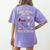 Biology Teacher Women's Comfort Colors T-Shirt Back Print Violet Biology Teacher Women's Comfort Colors T-Shirt Back Print Violet