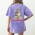 All Booked For Christmas Xmas Tree Teacher Holiday Pajamas Women's Comfort Colors T-Shirt Back Print Violet All Booked For Christmas Xmas Tree Teacher Holiday Pajamas Women's Comfort Colors T-Shirt Back Print Violet