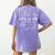 Born To Yap Forced To IEP I Encourage Progress SPED Teacher Women's Comfort Colors T-Shirt Back Print Violet Born To Yap Forced To IEP I Encourage Progress SPED Teacher Women's Comfort Colors T-Shirt Back Print Violet