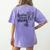 Boston Terrier Dog Bostie Mom Idea For Women Women's Comfort Colors T-Shirt Back Print Violet