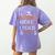 My Broom Broke So Now I Teach English English Teacher Witch Women's Comfort Colors T-Shirt Back Print Violet My Broom Broke So Now I Teach English English Teacher Witch Women's Comfort Colors T-Shirt Back Print Violet