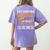 My Broom Broke So Now I Teach Science Teacher Halloween Women's Comfort Colors T-Shirt Back Print Violet