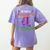 My Broom Broke So Now I Teach Teacher Witch Halloween Women's Comfort Colors T-Shirt Back Print Violet My Broom Broke So Now I Teach Teacher Witch Halloween Women's Comfort Colors T-Shirt Back Print Violet