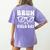 Bruh It's Field Day Teacher Boys Girls Kids Happy Field Day Women's Comfort Colors T-Shirt Back Print Violet