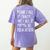 Some Call It Chaos We Call It Physical Education Teacher Women's Comfort Colors T-Shirt Back Print Violet Some Call It Chaos We Call It Physical Education Teacher Women's Comfort Colors T-Shirt Back Print Violet