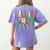 All Calm Said No Teacher Teacher Christmas Lights Women's Comfort Colors T-Shirt Back Print Violet All Calm Said No Teacher Teacher Christmas Lights Women's Comfort Colors T-Shirt Back Print Violet