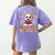 You Cant Scare Me I Teach 3rd Grade Teacher Halloween Women's Comfort Colors T-Shirt Back Print Violet You Cant Scare Me I Teach 3rd Grade Teacher Halloween Women's Comfort Colors T-Shirt Back Print Violet