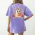 You Can't Scare Me I Teach Fifth Grade Halloween Teacher Women's Comfort Colors T-Shirt Back Print Violet You Can't Scare Me I Teach Fifth Grade Halloween Teacher Women's Comfort Colors T-Shirt Back Print Violet