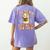 You Can't Scare Me I Teach Kindergarten Halloween Teacher Women's Comfort Colors T-Shirt Back Print Violet You Can't Scare Me I Teach Kindergarten Halloween Teacher Women's Comfort Colors T-Shirt Back Print Violet