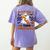 You Can't Scare Me I Teach Kindergarten Teacher Halloween Women's Comfort Colors T-Shirt Back Print Violet You Can't Scare Me I Teach Kindergarten Teacher Halloween Women's Comfort Colors T-Shirt Back Print Violet