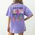 Can't Talk Right Now Doing Teacher Stuff Women's Comfort Colors T-Shirt Back Print Violet Can't Talk Right Now Doing Teacher Stuff Women's Comfort Colors T-Shirt Back Print Violet